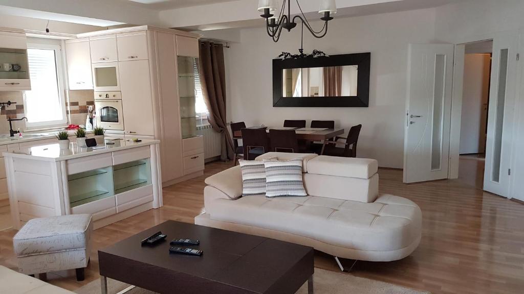 Luxury Apartment 2 living room angle 2