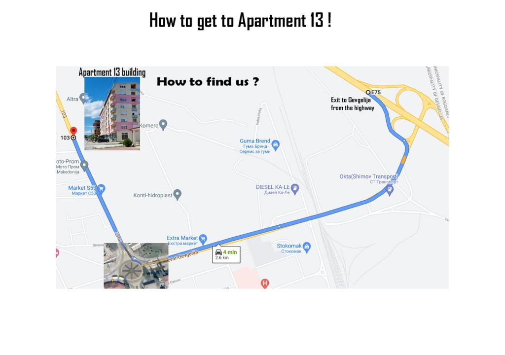 How to find the apartment map